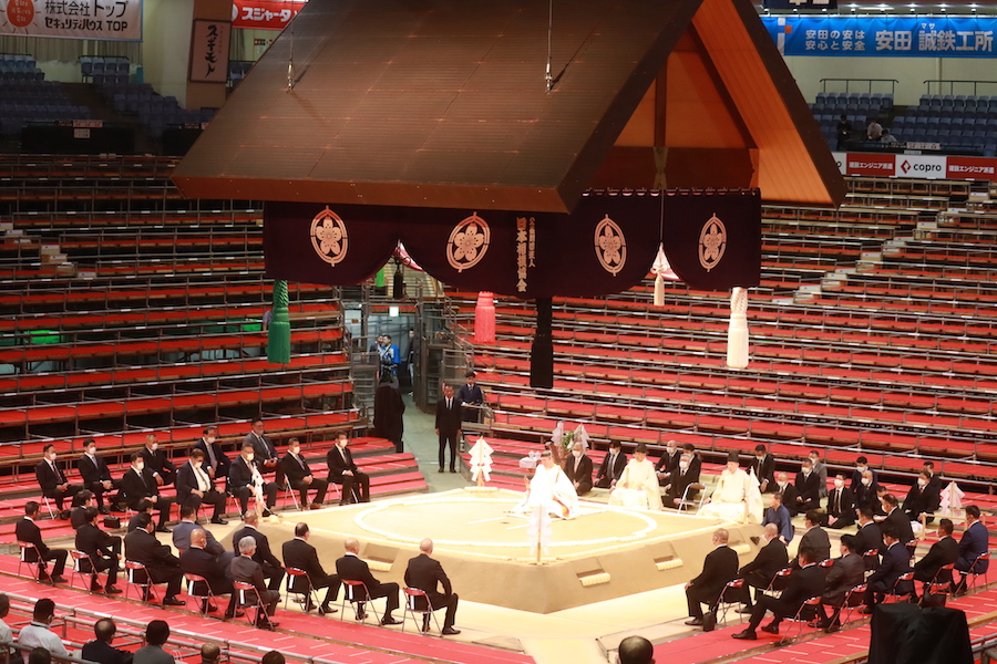 大相撲 名古屋場所 溜席 7月10日（日） 正席 - スポーツ