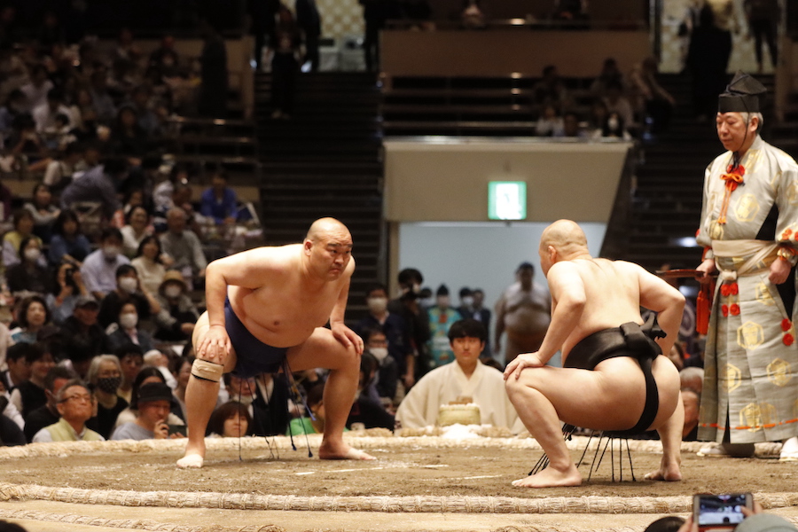 勧進大相撲呈