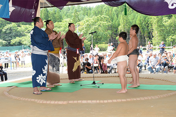 山田町相撲場落成式3