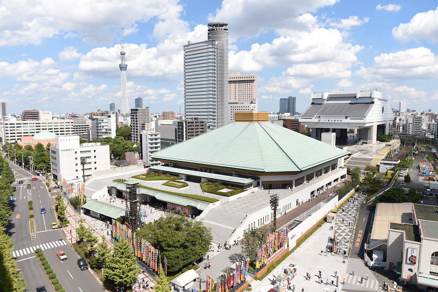 現在の両国国技館