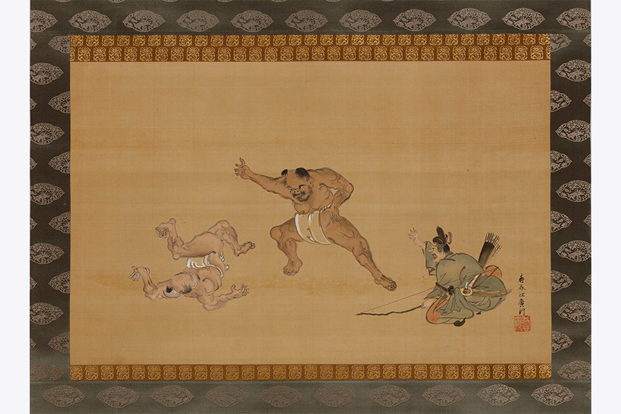 相撲節会取組の図